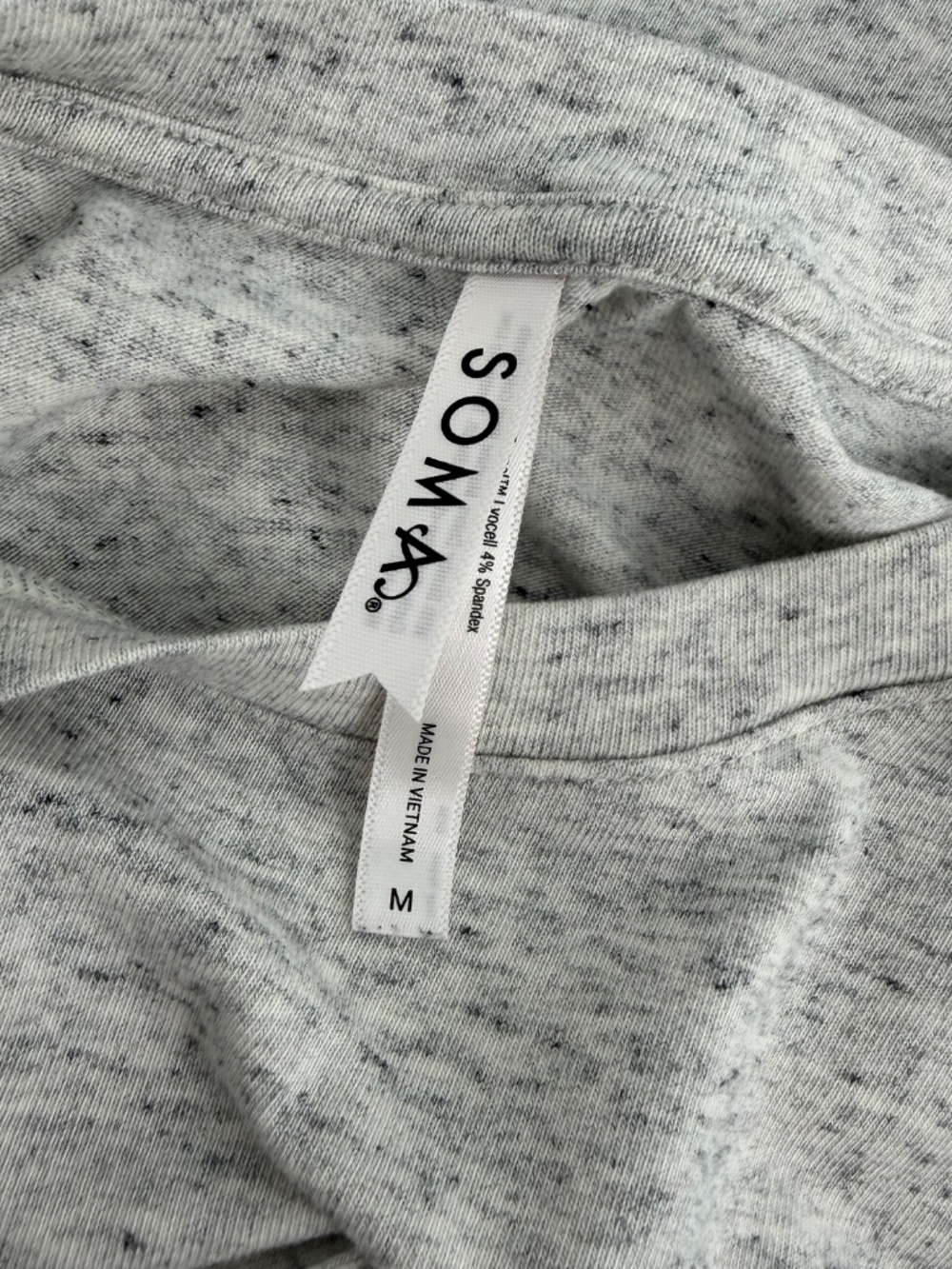 Soma Sleepwear Women Medium Ash Gray Nightgown T Shirt Dress Short Sleeve - Picture 6 of 11